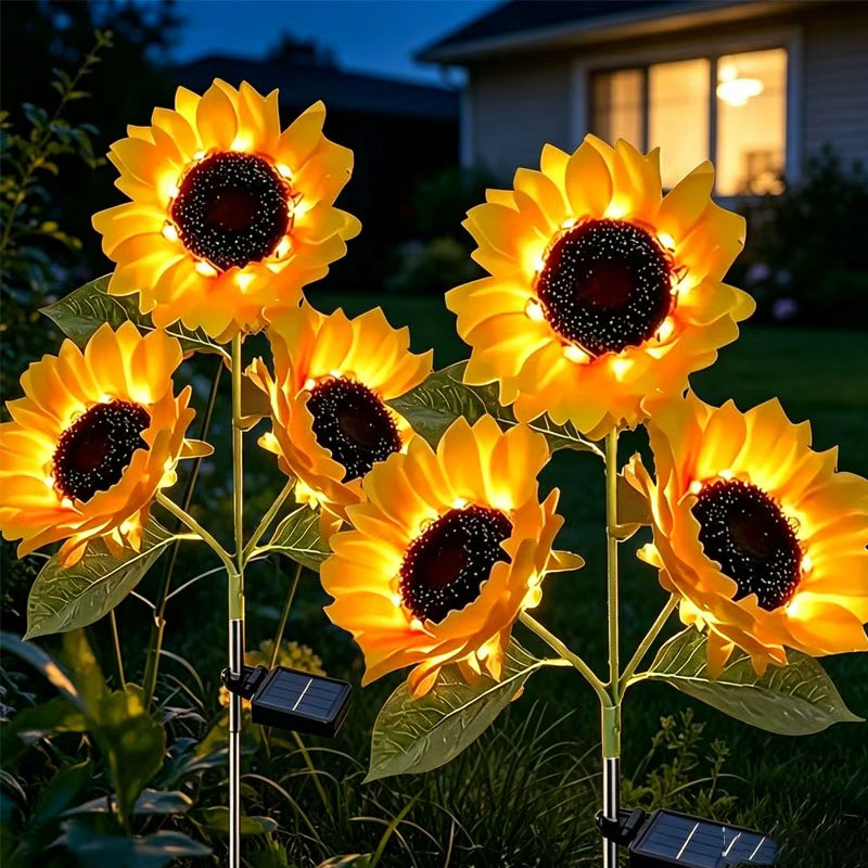 Flower Photography Led Lighting Pack - 2-pak solarnych lamp ogrodowych w kształcie