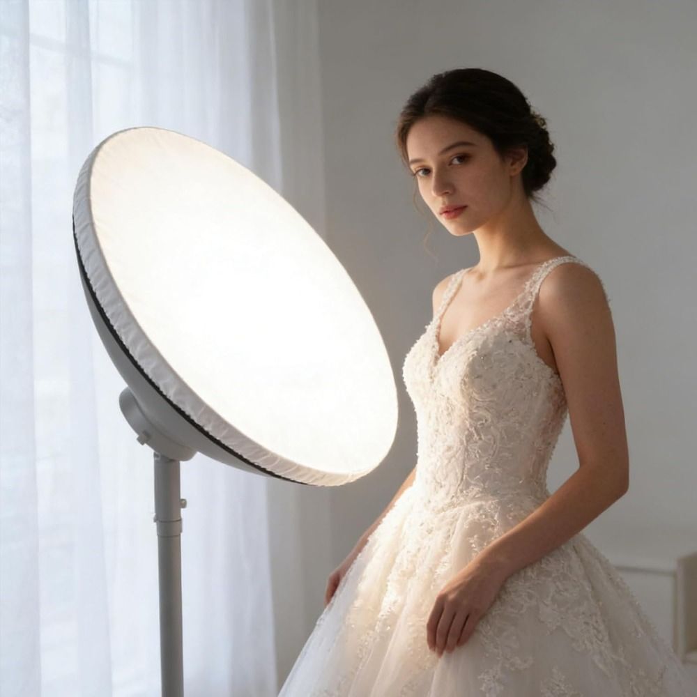 Beauty Dish 55Cm - Nowa Biała Miękka Skarpeta Dyfuzująca Światło