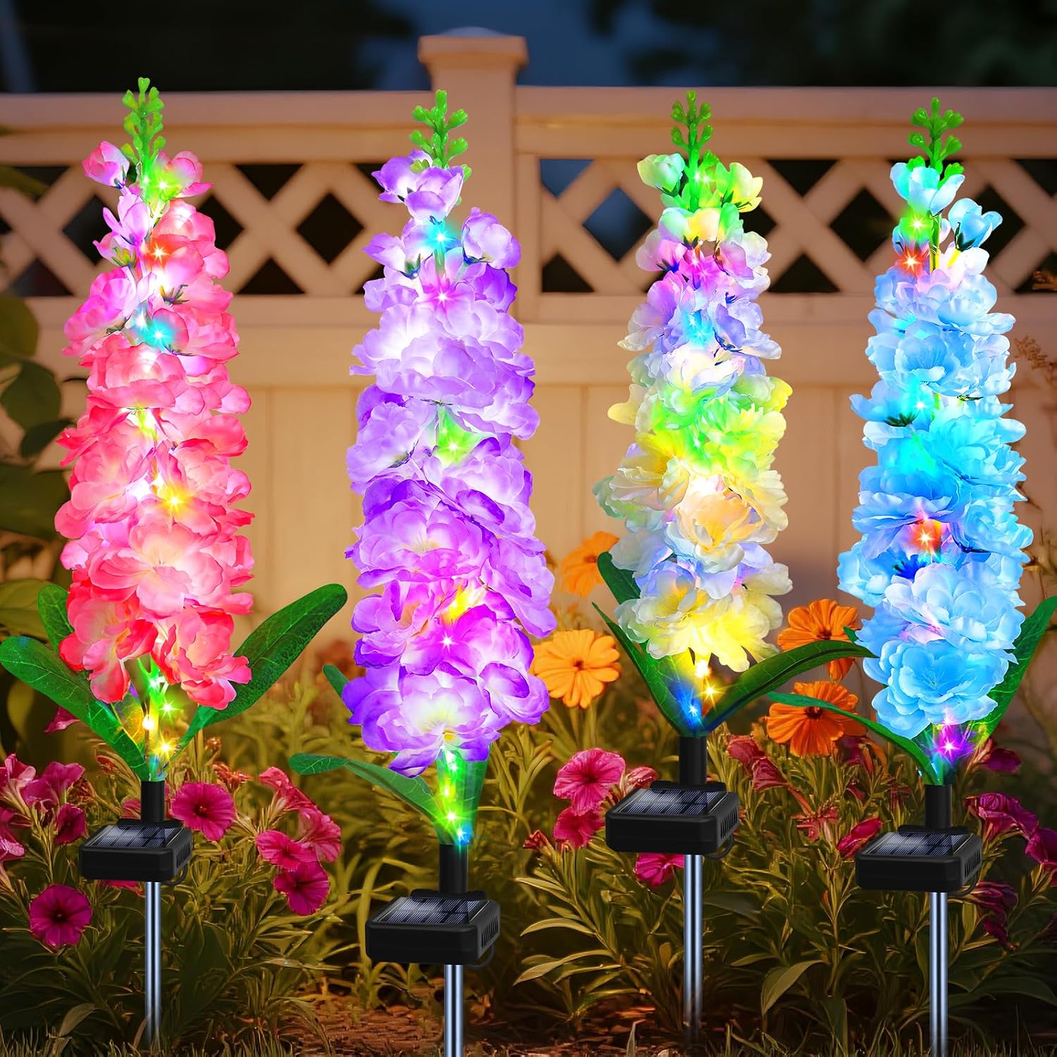 Flower Photography Led Lighting Pack - Solarne lampki ogrodowe, solarne lampki w
