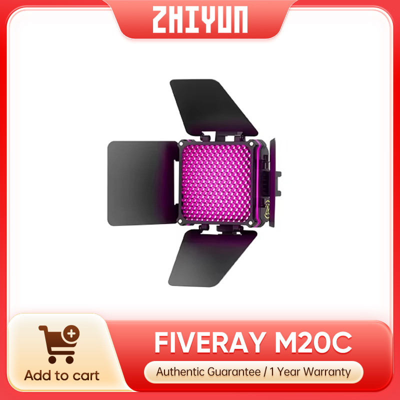 Photography Lighting Rgb - ZHIYUN FIVERAY M20C RGB M20 Dwukolorowa