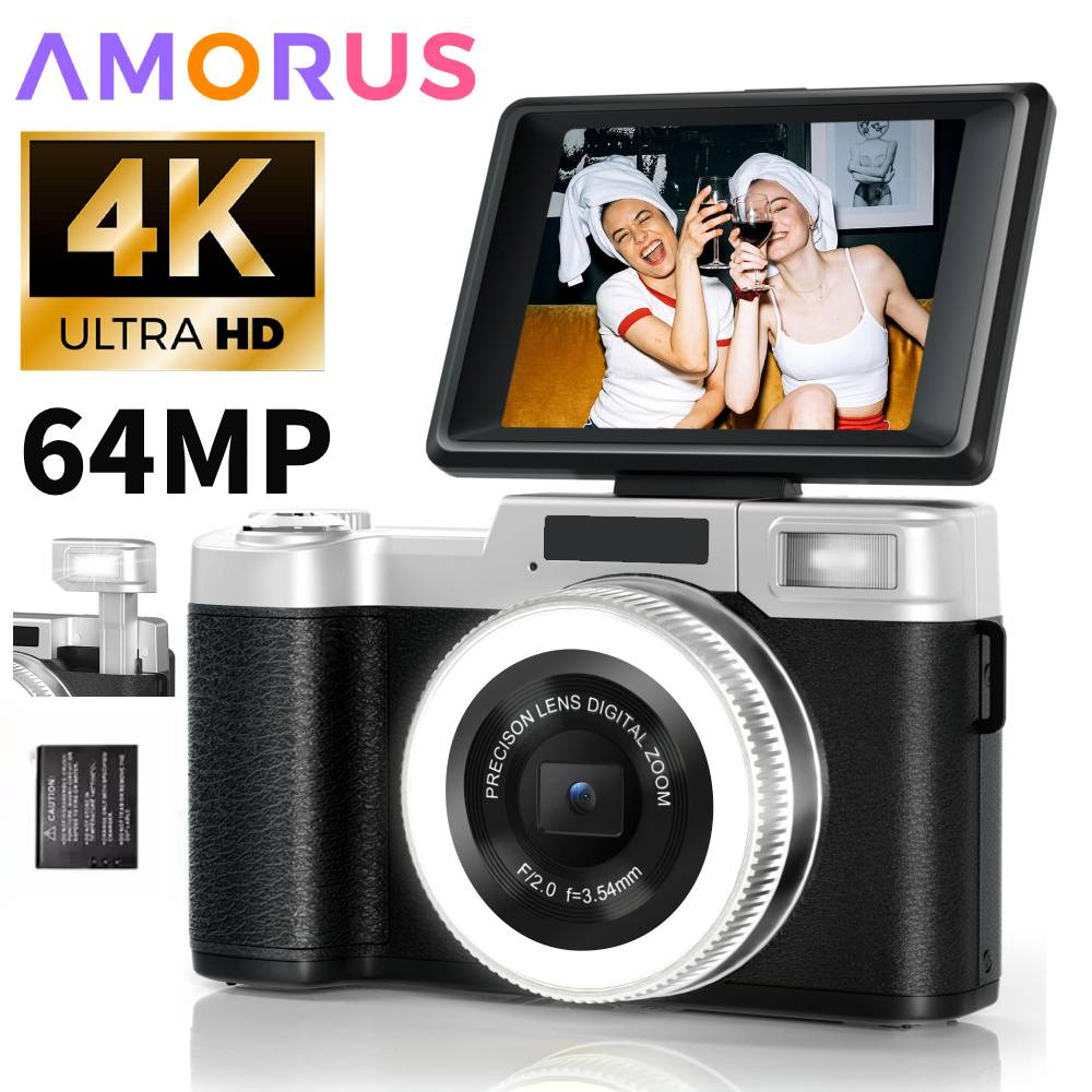 Photography Lighting Beginners - Aparat cyfrowy 4K 64MP do fotografii