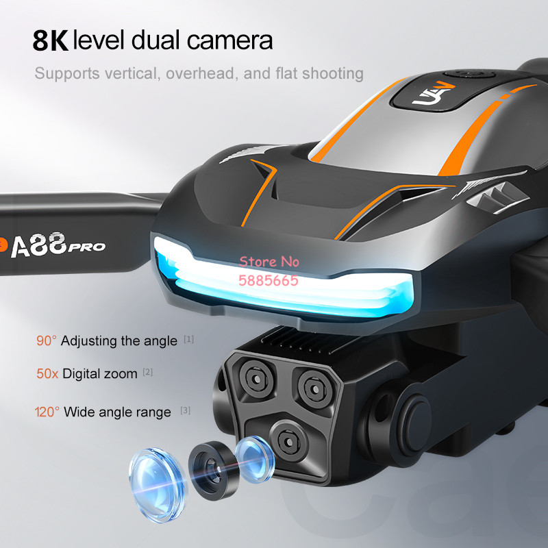 Dron RC 8K z pozycjonowaniem p – Photography Lighting Beginners recenzja i cena