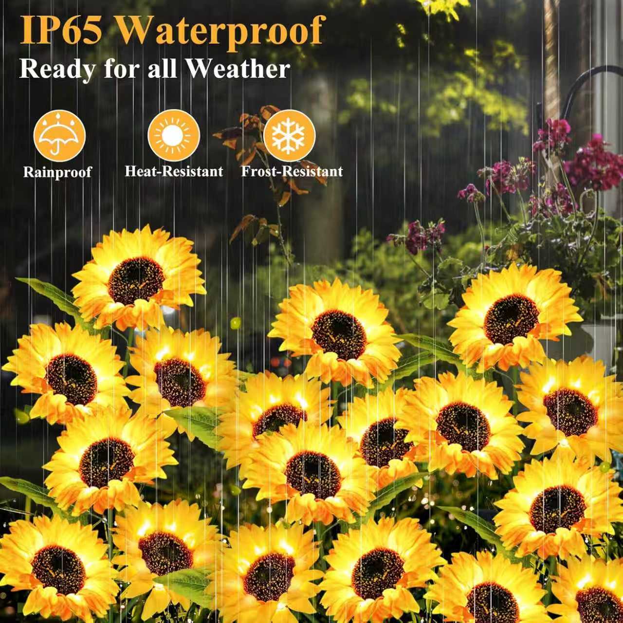 2-pak solarnych lamp ogrodowyc – Flower Photography Led Lighting Pack recenzja i cena