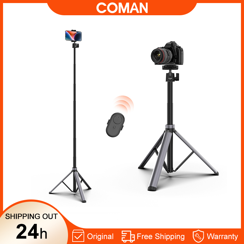 Stojak oświetleniowy COMAN MT6 – Photography Video Lighting Kit With Adjustable Tripod Stand recenzja i cena