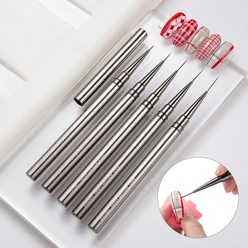 Zestaw 5 pędzli do zdobienia p – Coloured Gel Set recenzja i cena