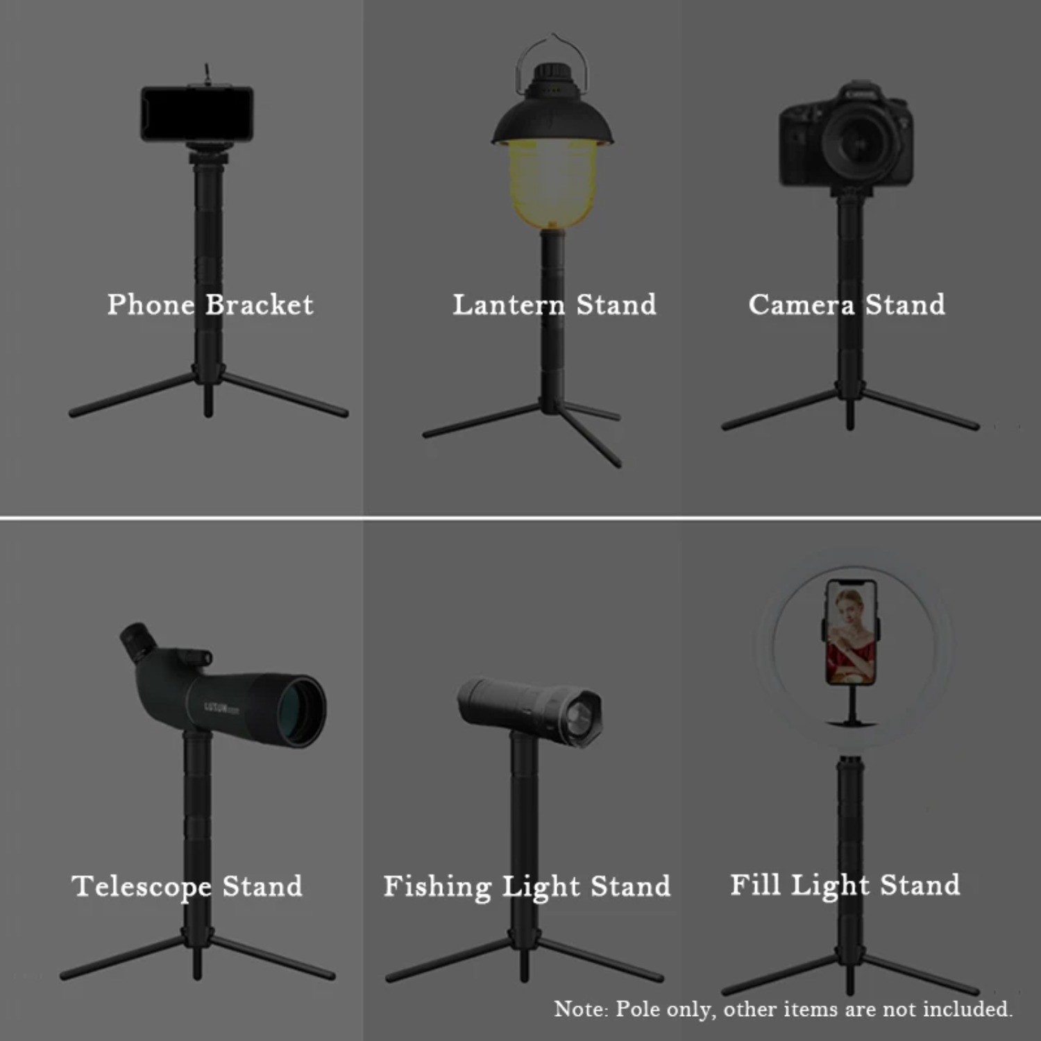 Nowy Aluminiowy Stojak na Lata – Photography Video Lighting Kit With Adjustable Tripod Stand recenzja i cena