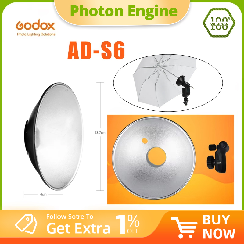 Godox AD-S6 Przenośny reflekto – Beauty Dish 55Cm recenzja i cena