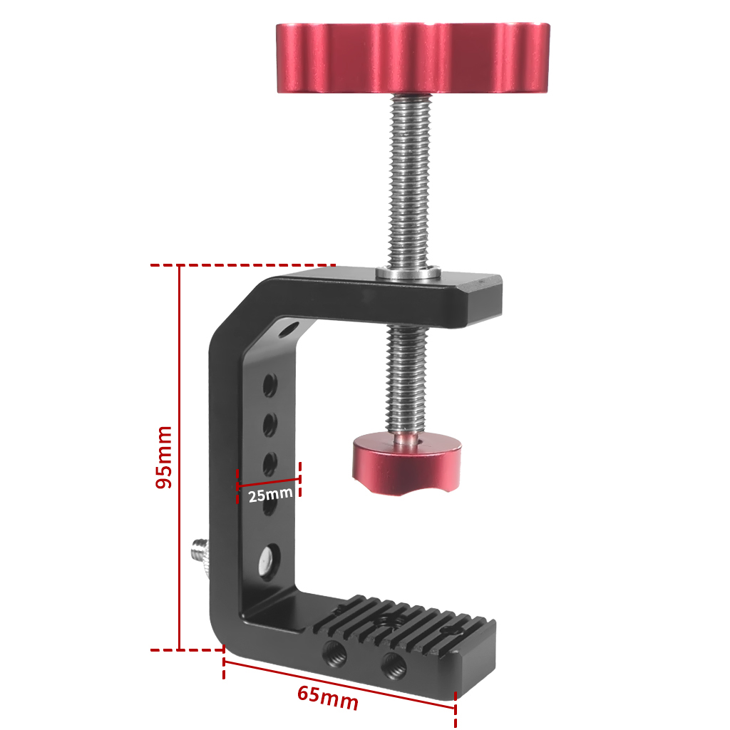Wytrzymały zacisk biurkowy typ – Photography Video Lighting Kit With Adjustable Tripod Stand recenzja i cena