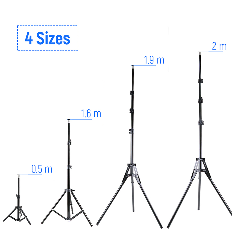 200cm 160cm 50cm statyw fotogr – Photography Video Lighting Kit With Adjustable Tripod Stand recenzja i cena