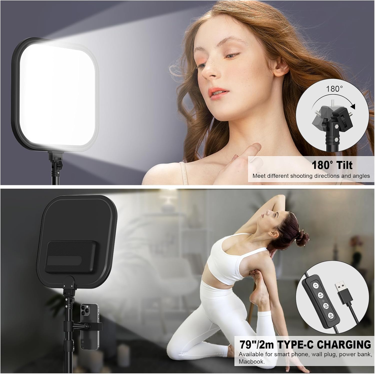 Zestaw 2 lamp LED do wideofilm – Altson Photography Video Lighting Kit recenzja i cena