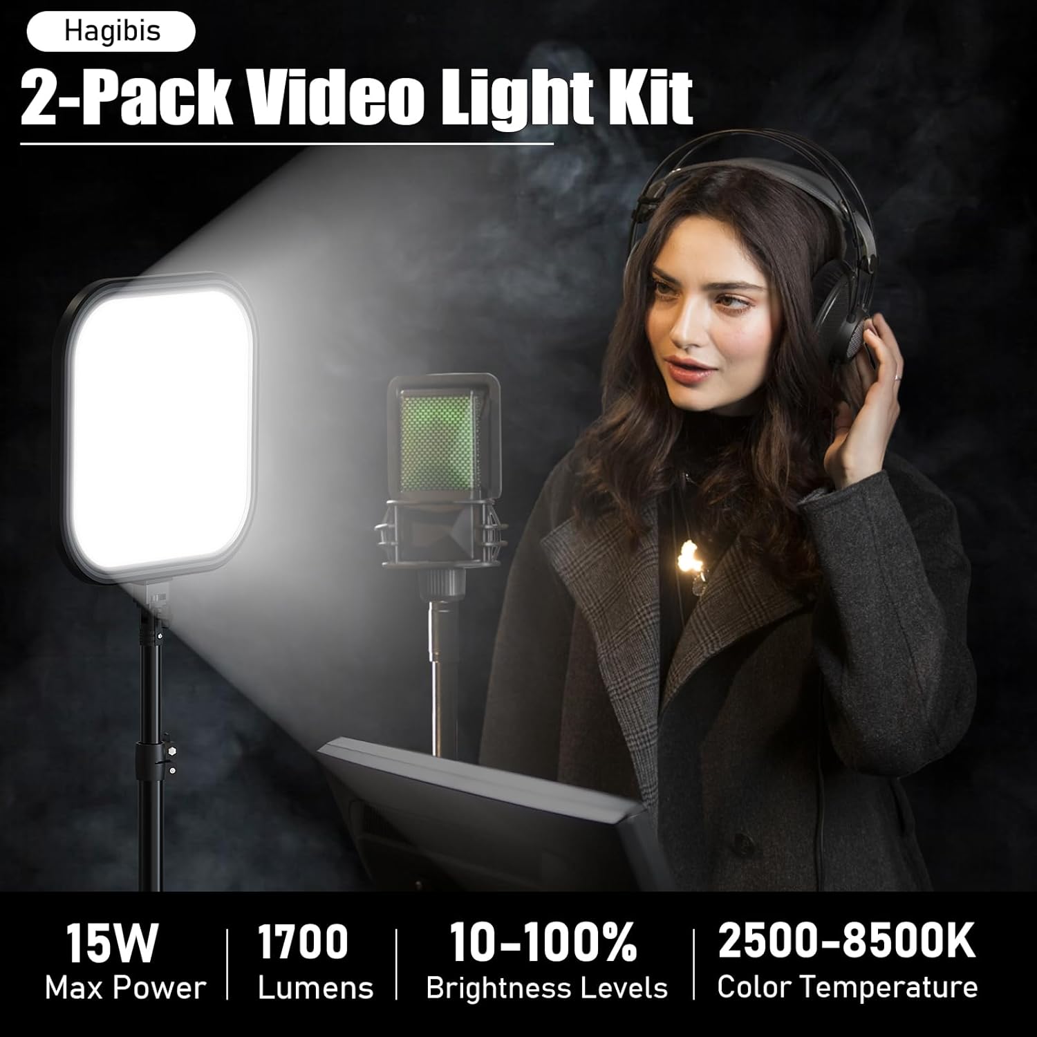 Zestaw 2 lamp LED do wideofilm – Altson Photography Video Lighting Kit recenzja i cena