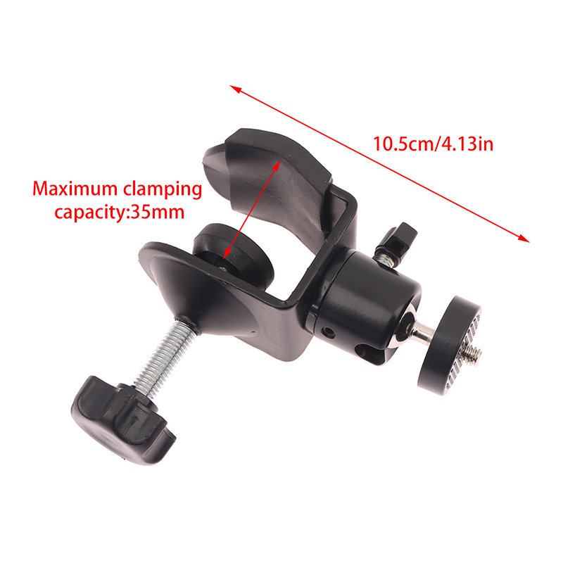 Metalowy zacisk z obrotem 360  – Photography Video Lighting Kit With Adjustable Tripod Stand recenzja i cena