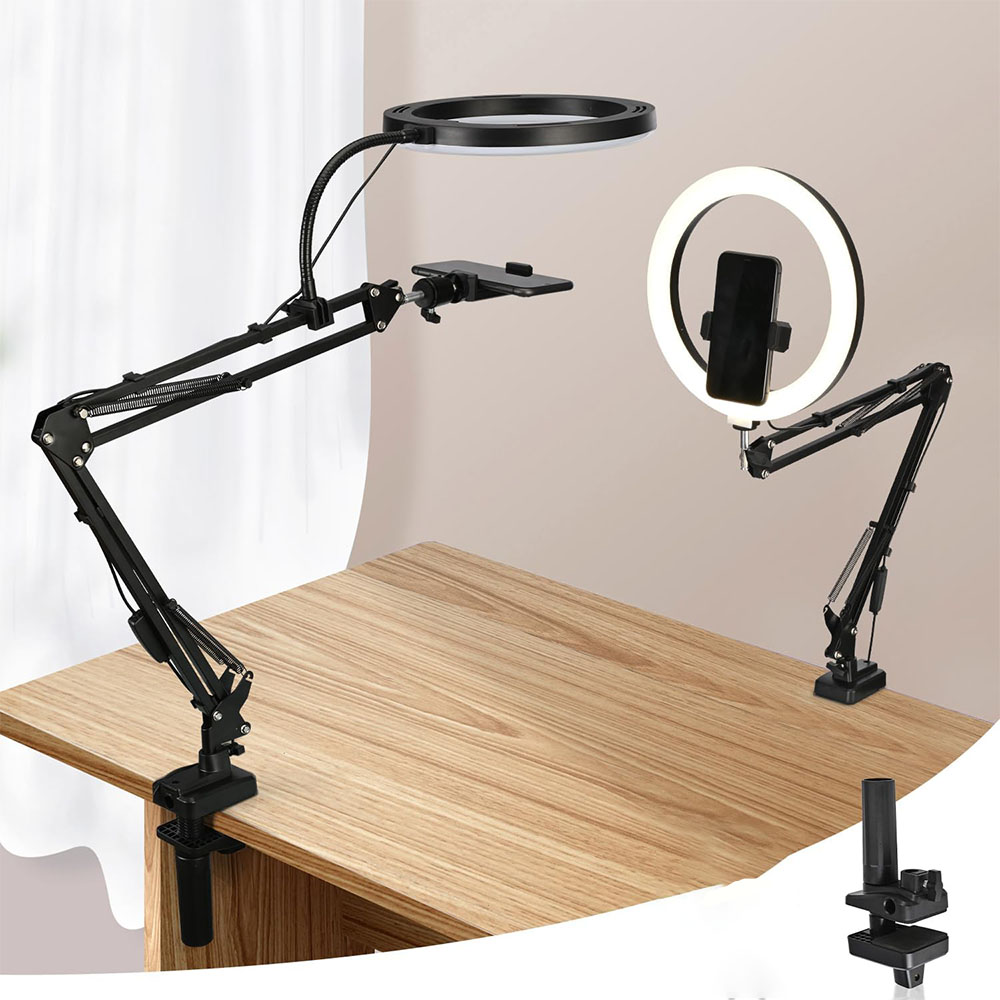 Lampa Pierścieniowa ze Statywe – Photography Video Lighting Kit With Adjustable Tripod Stand recenzja i cena