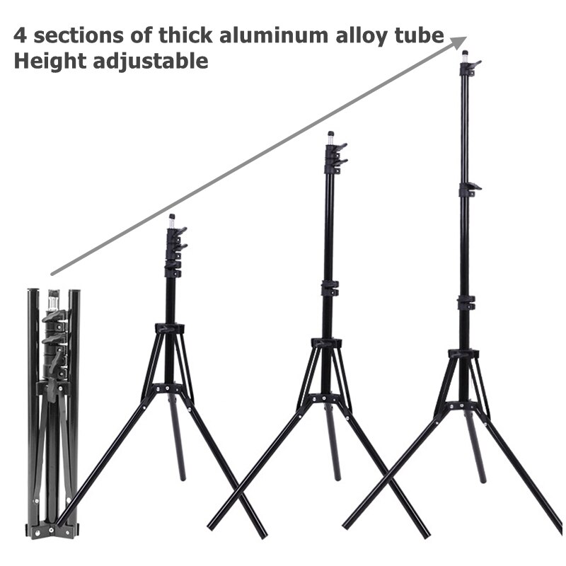 NAGNAHZ 78'' statyw oświetleni – Photography Video Lighting Kit With Adjustable Tripod Stand recenzja i cena