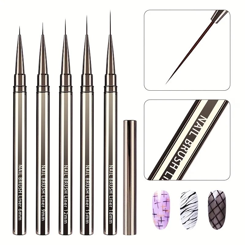 5 SZTUK Pędzle do zdobienia pa – Coloured Gel Set recenzja i cena