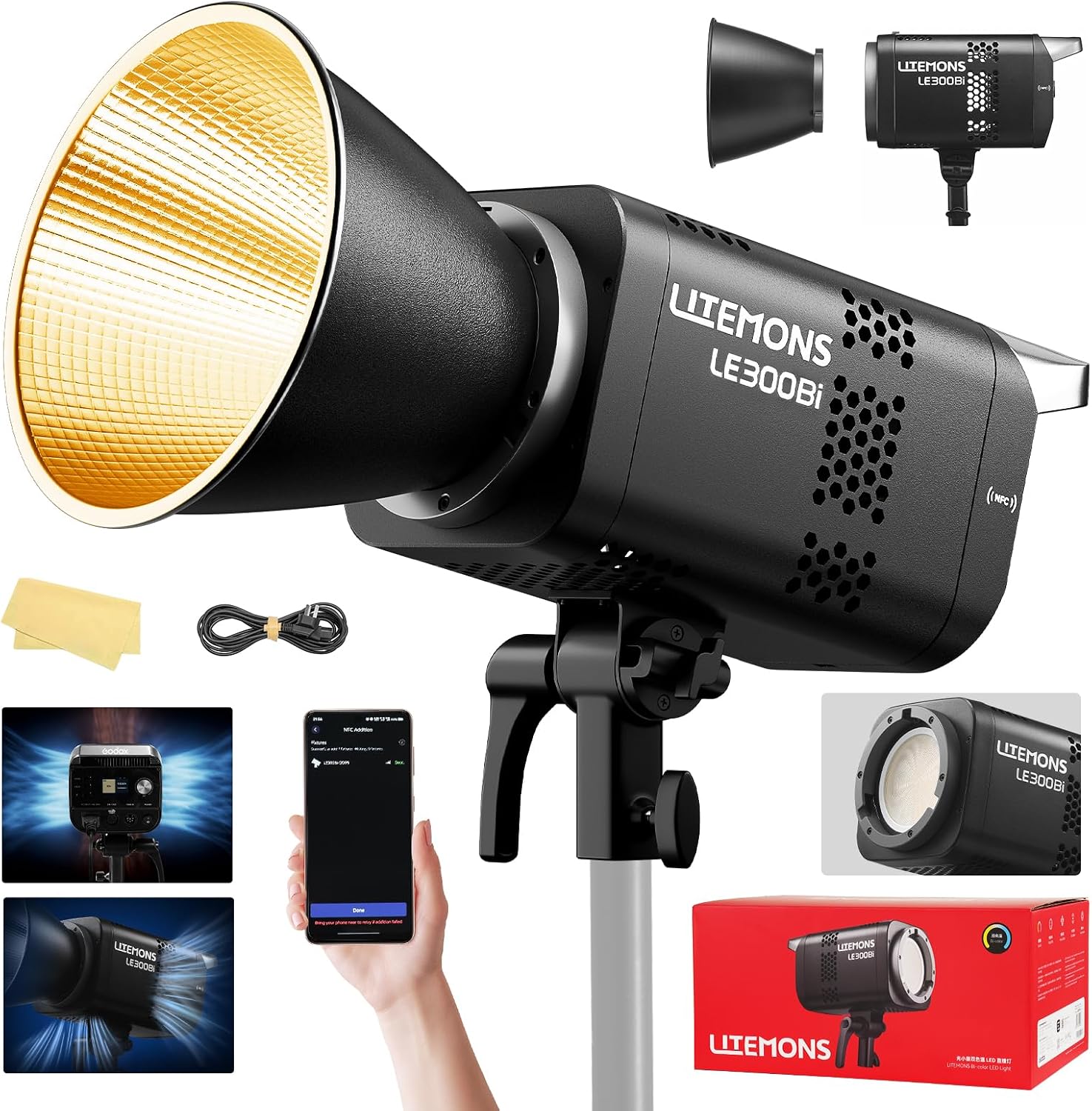 Zestaw oświetlenia wideo LED R – Photography Lighting Rgb recenzja i cena