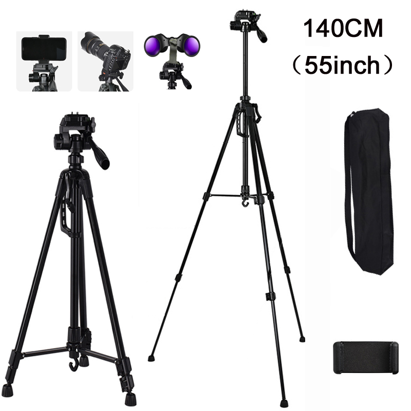 Uniwersalny statyw 55 cali do  – Photography Video Lighting Kit With Adjustable Tripod Stand recenzja i cena