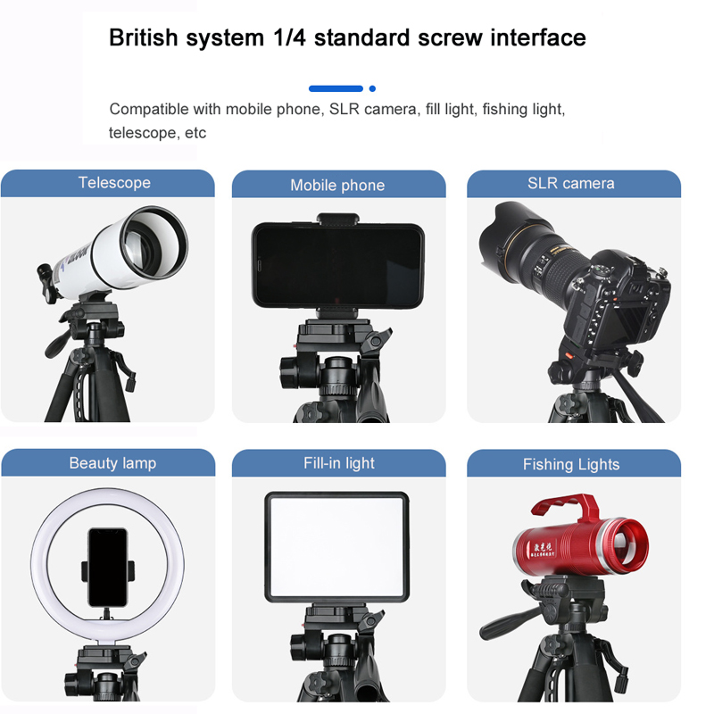 Uniwersalny statyw 55 cali do  – Photography Video Lighting Kit With Adjustable Tripod Stand recenzja i cena