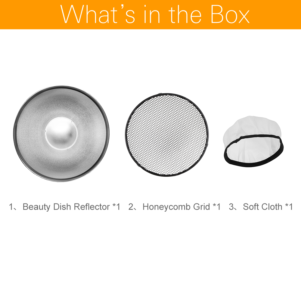 Godox 55cm 22-calowy Silver Be – Beauty Dish 55Cm recenzja i cena