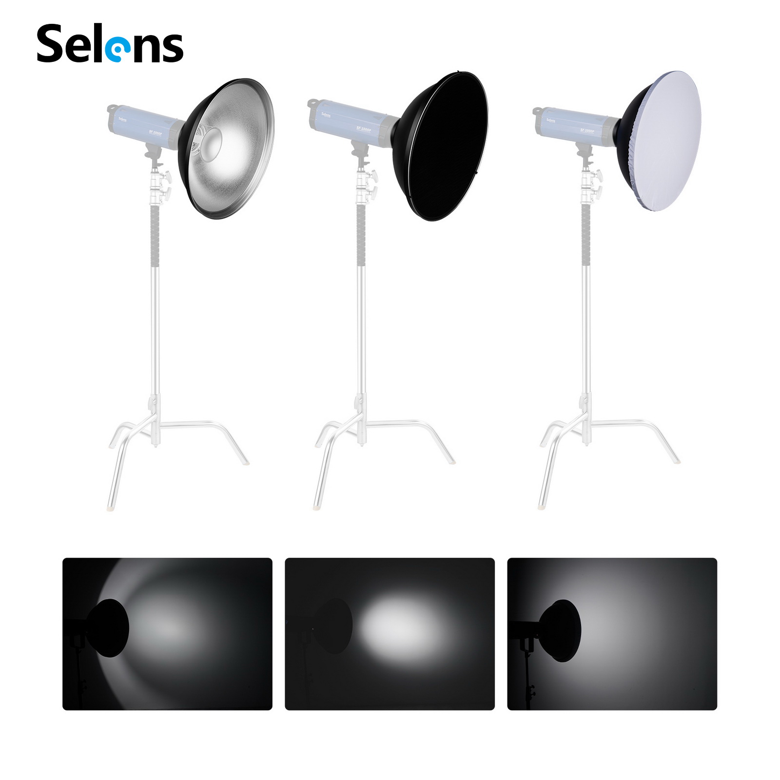 Reflektor wewnętrzny Selens 55 – Beauty Dish 55Cm recenzja i cena