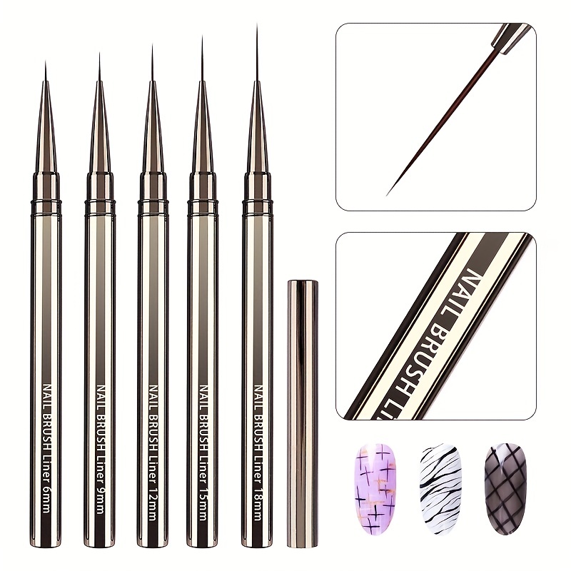 5 SZTUK Pędzle do zdobienia pa – Coloured Gel Set recenzja i cena