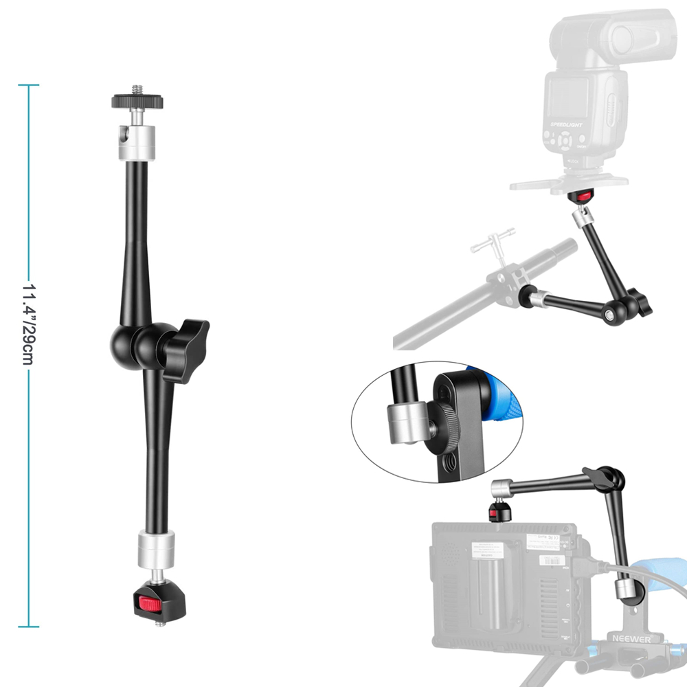 Regulowane, przegubowe ramię z – Photography Video Lighting Kit With Adjustable Tripod Stand recenzja i cena