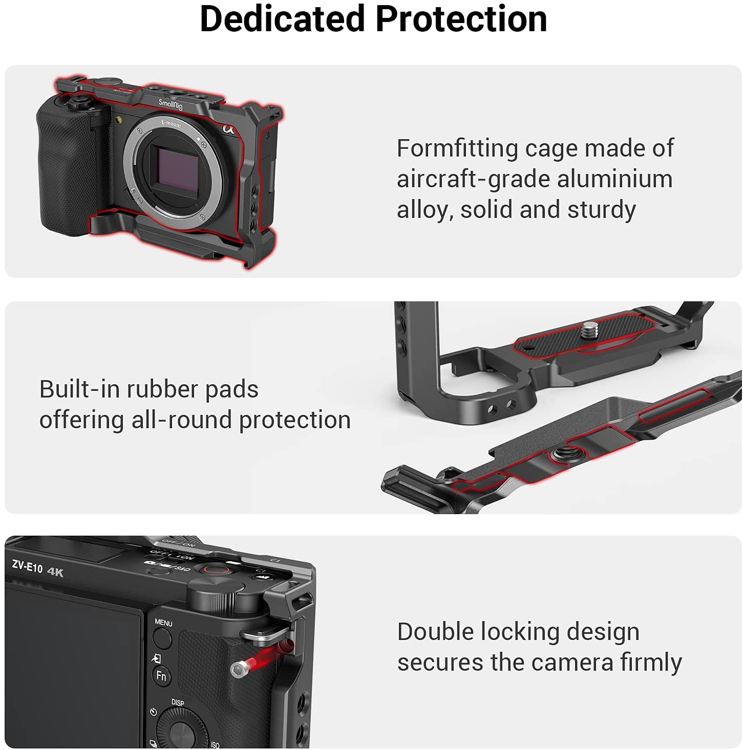 SmallRig dla Sony ZVE10 klatka – Sony Camera A6400 recenzja i cena