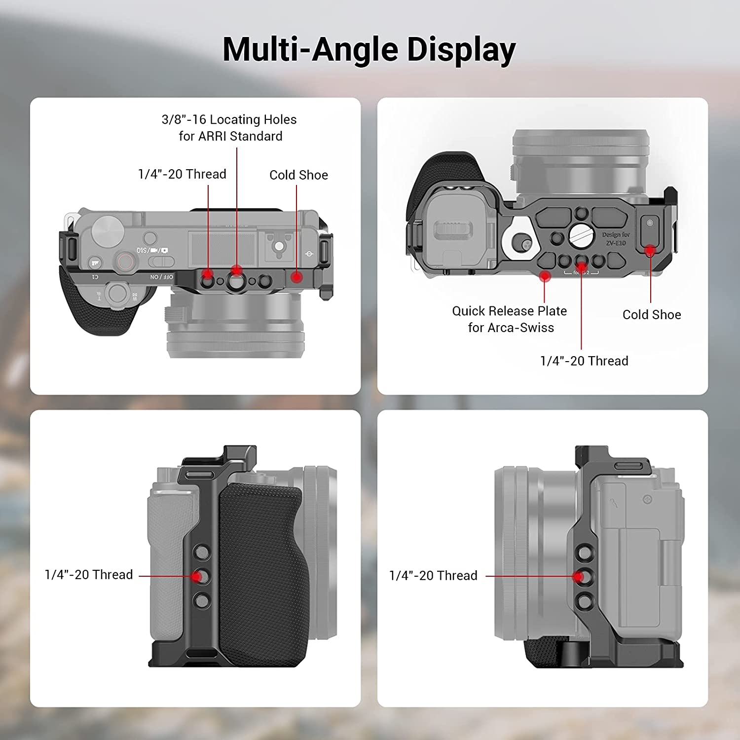SmallRig dla Sony ZVE10 klatka – Sony Camera A6400 recenzja i cena